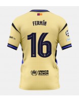 Moške Nogometnih dresov Barcelona Fermin Lopez #16 Gostujoči 2025-26 Kratki rokavi